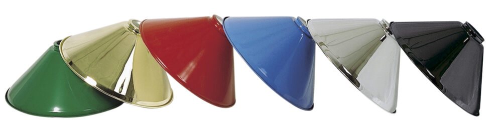 Pool Or Snooker Lamp ; Loose Shade Blue - Image 3