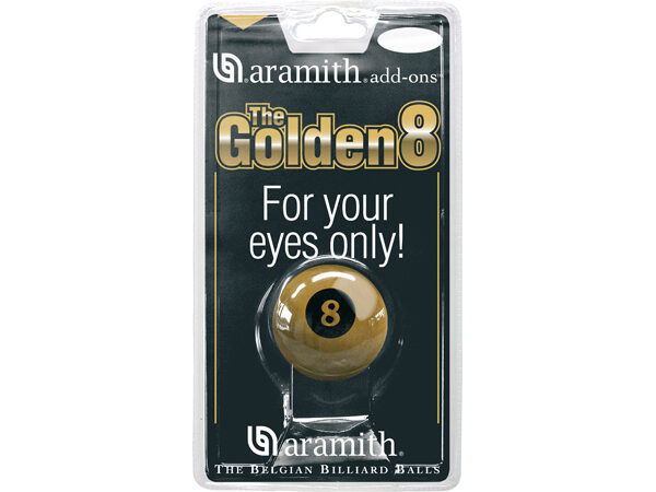 Aramith Golden 8 Ball 57.2mm Individual Pool Balls SAM Leisure