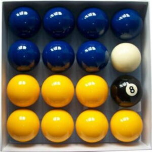 Super Aramith Pro English 8 Ball Pool Ball Set 2 2 Inch English Pool Balls SAM Leisure