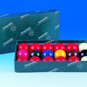 Aramith Premier 1 3/4 45mm Snooker Ball Set 17 Balls 2 1/16" Snooker Balls SAM Leisure