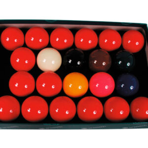 Super Crystalate Snooker Ball Set 2 1/16 ; 52mm 2 1/16" Snooker Balls SAM Leisure