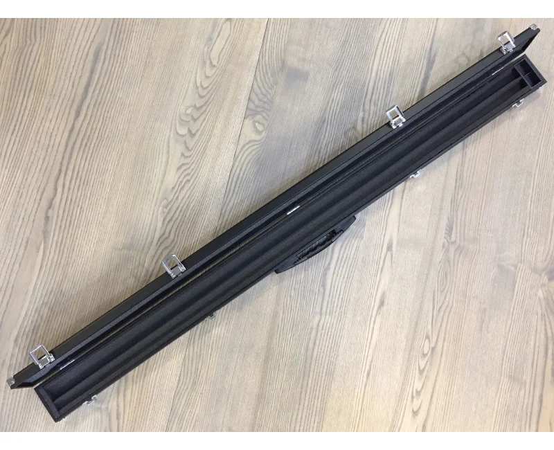 Hard Black 3/4 Cue Case With Corner Protection - Image 2