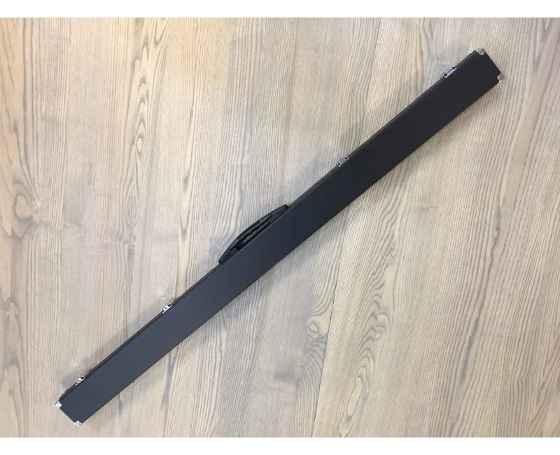 Hard Black 3/4 Cue Case With Corner Protection - Image 3