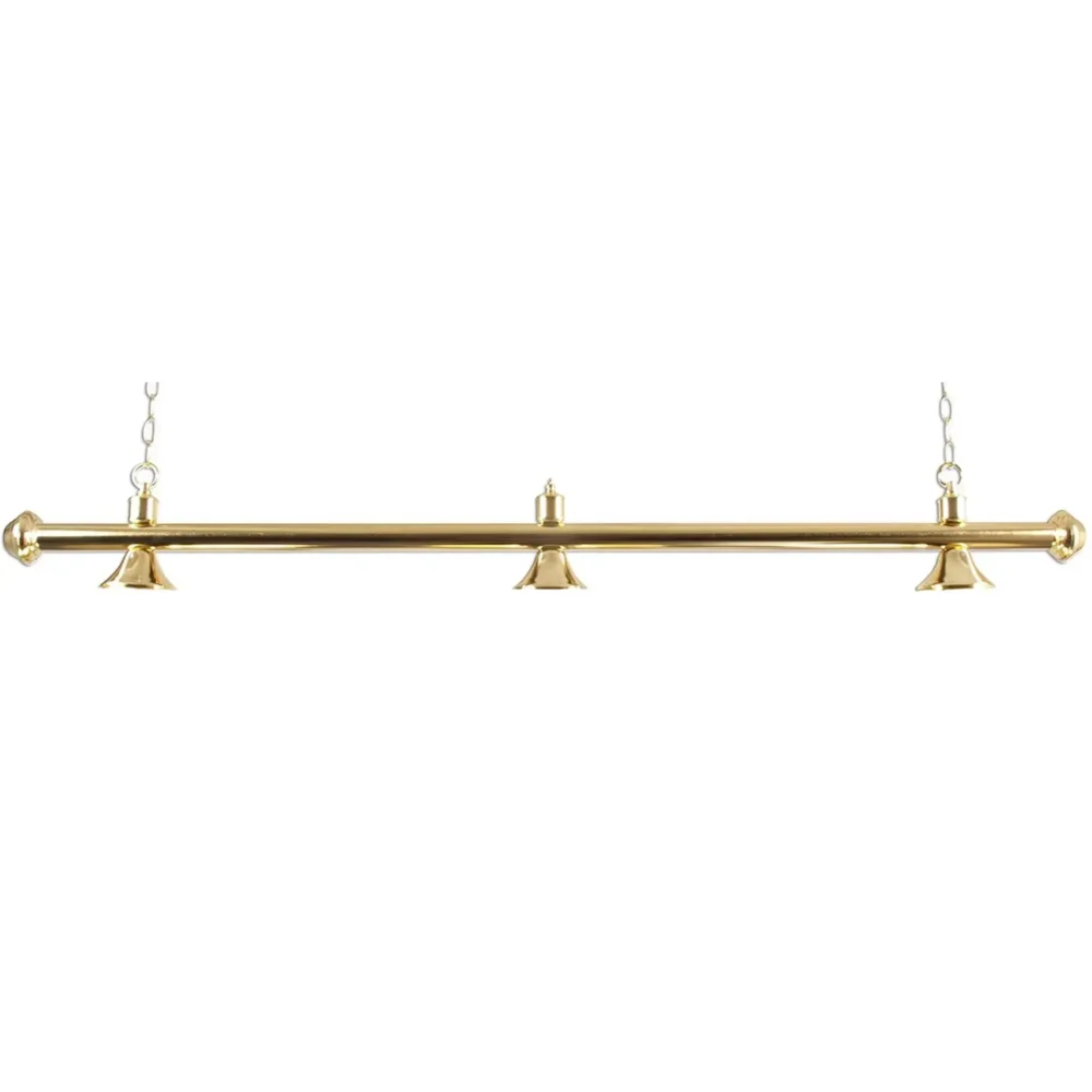 Brass Pool Lamp Bar Only (Shades Can Be Ordered Separately)