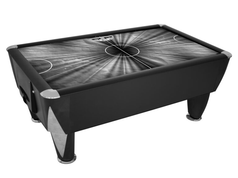 Berlin Grey Oak Designer Air Hockey Dining Table Air Hockey SAM Leisure