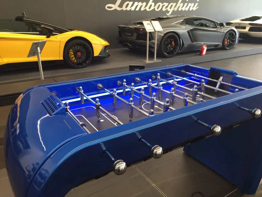 Toulet Luxury Blackball Foosball Table Football Table - Image 15