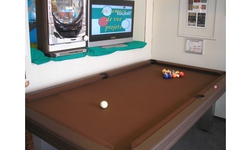 Blacklight Designer Pool Table American Pool SAM Leisure