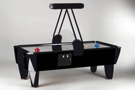 SAM Black Track air hockey table for home games room ideas